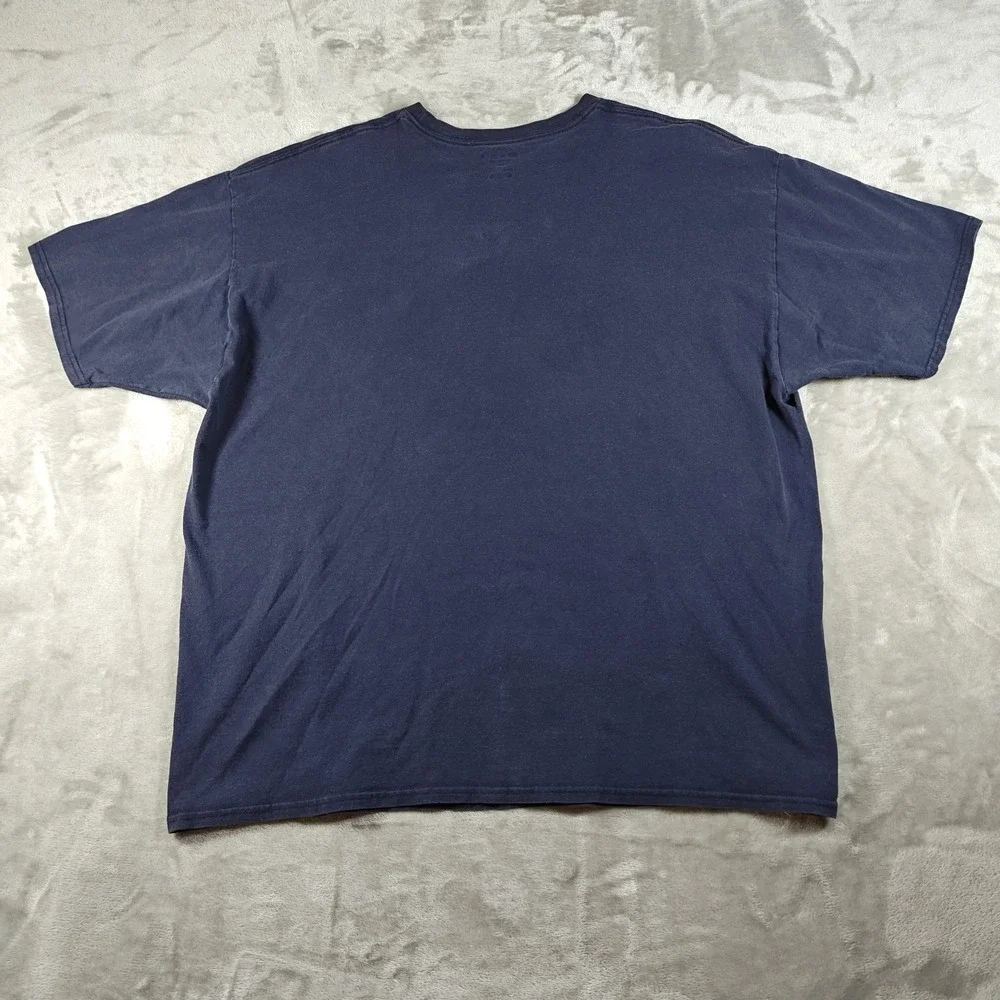Vintage Notre Dame Shirt Mens XXL Blue Champion Fighting Irish Football Y2K NCAA - Picture 2 of 7